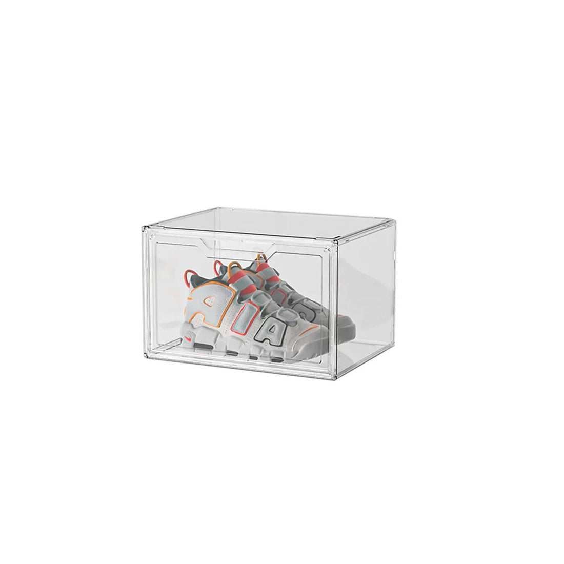 Side View Transparent Sneaker Box