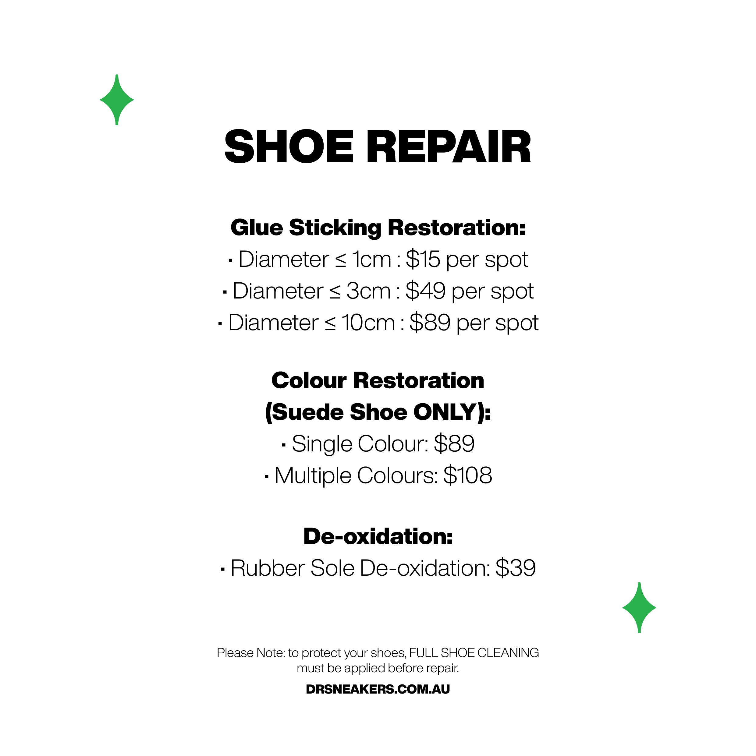 SHOE REPAIR